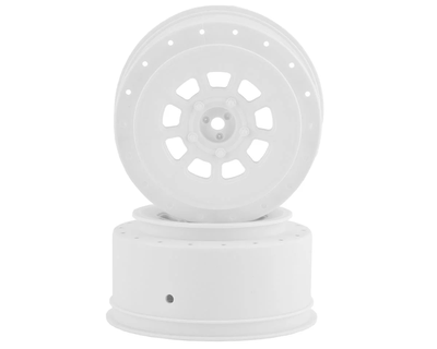 JCO3420W 9-Shot Short Course Wheels w/3mm Offset (2) (White) w/12mm Hex