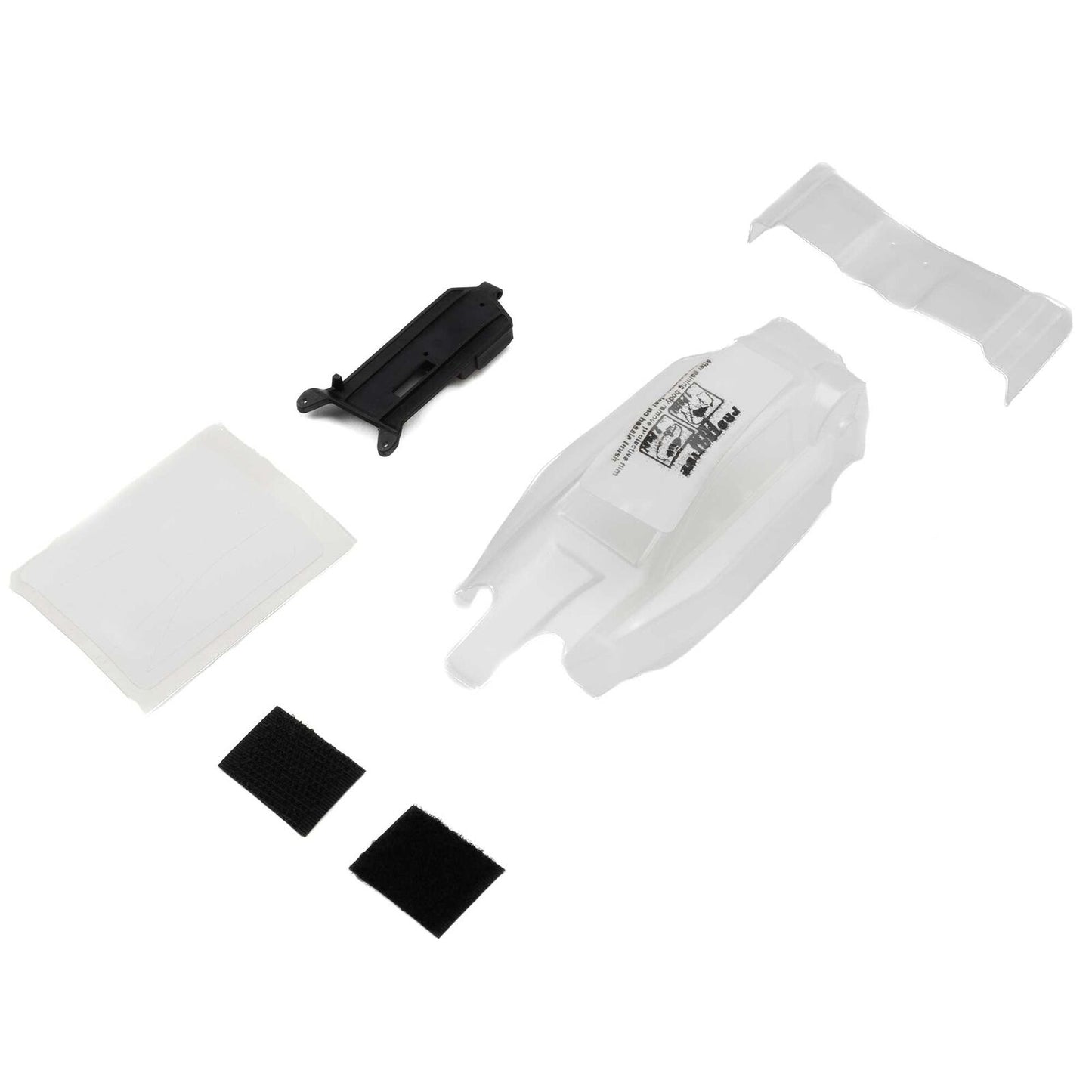 PRO371517 1/24 Pre-Cut Crowd Pleazer Clear Body with ESC Relocator: Losi Micro-B