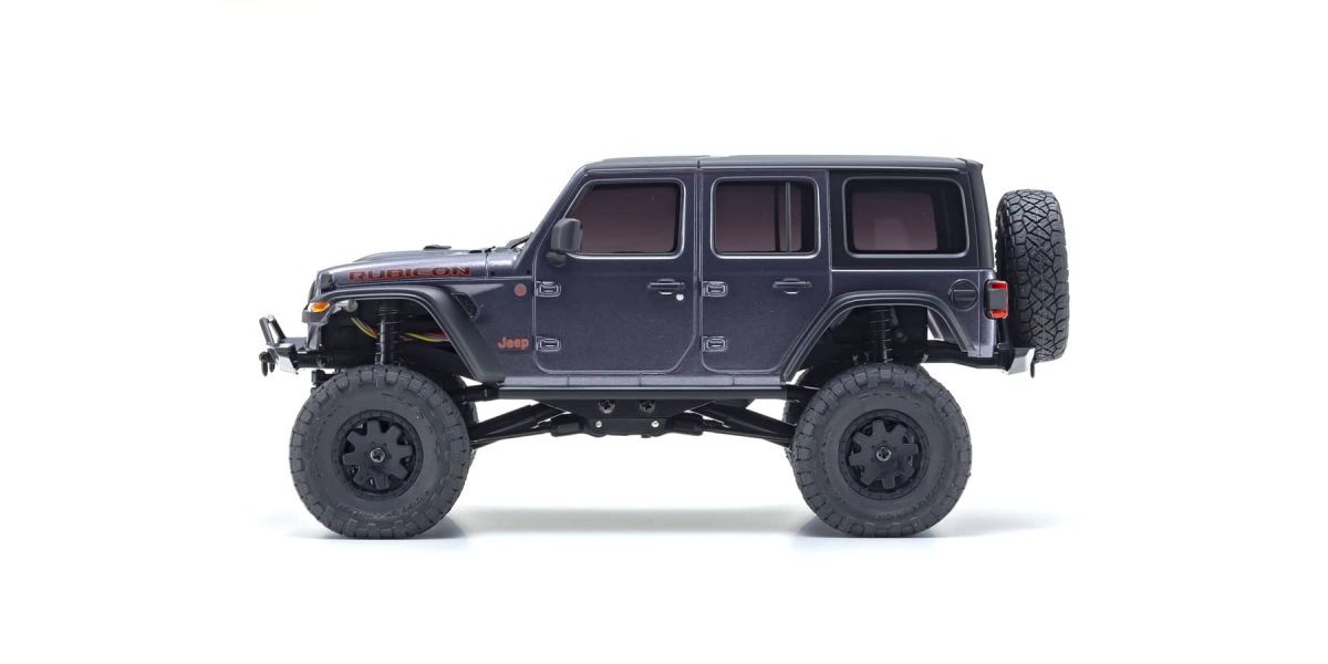 KYO32521GM MINI-Z 4x4 Crawler Jeep Wrangler Unlimited Rubicon RTR, Metallic Granite