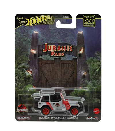 HWJBL59 Premium Pop Culture Jurassic Park '92 Jeep Wrangler Sahara