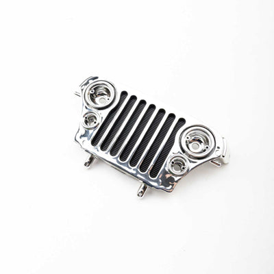AXI-3861 Grille, Chrome, SCX10 III CJ7
