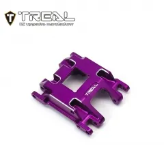 X003KPSYS3 TREAL Aluminum 7075 Center Skid Plate CNC Machined Upgrdes for 1/18 TRX4M-Purple