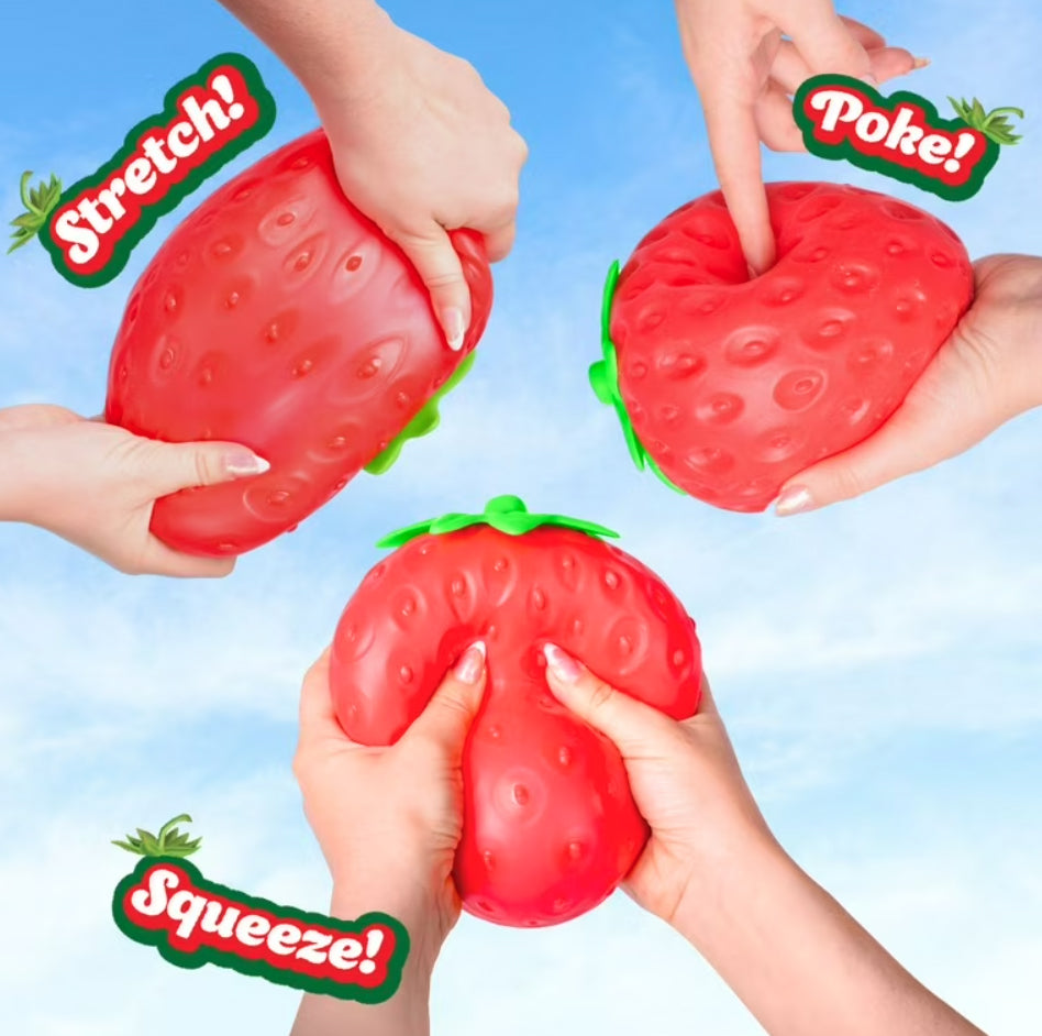 Pinch Big Strawberry Squishy