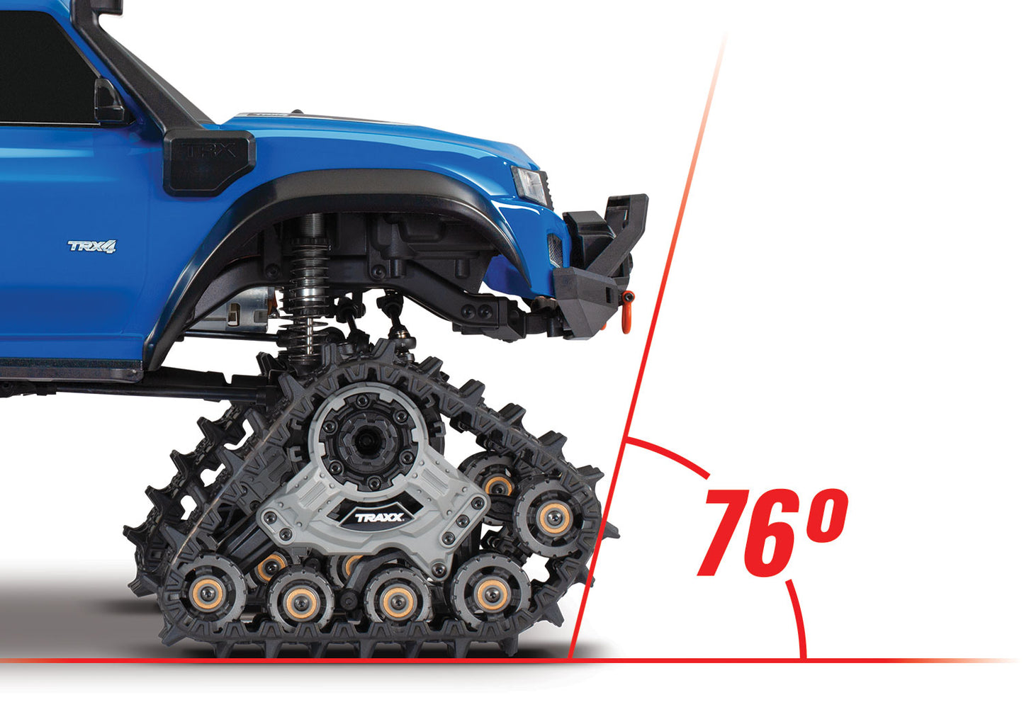 82034-4 TRX4 Traxx 1/10 Scale Crawler Equipped with TRAXX