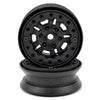 PRO274815 FaultLine 1.9" Bead Loc Rock Crawler Wheels (2) (Black/Black)