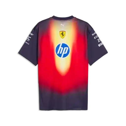 701238729 Scuderia Ferrari F1 2026 Special Edition China GP Team T-Shirt - Deep Plum