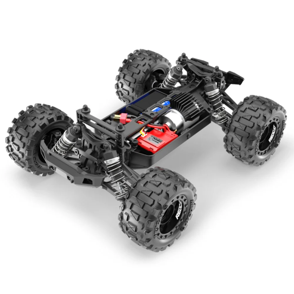 RER13648 Redcat Volcano-16 1/16 Scale Brushed Monster Truck-Red