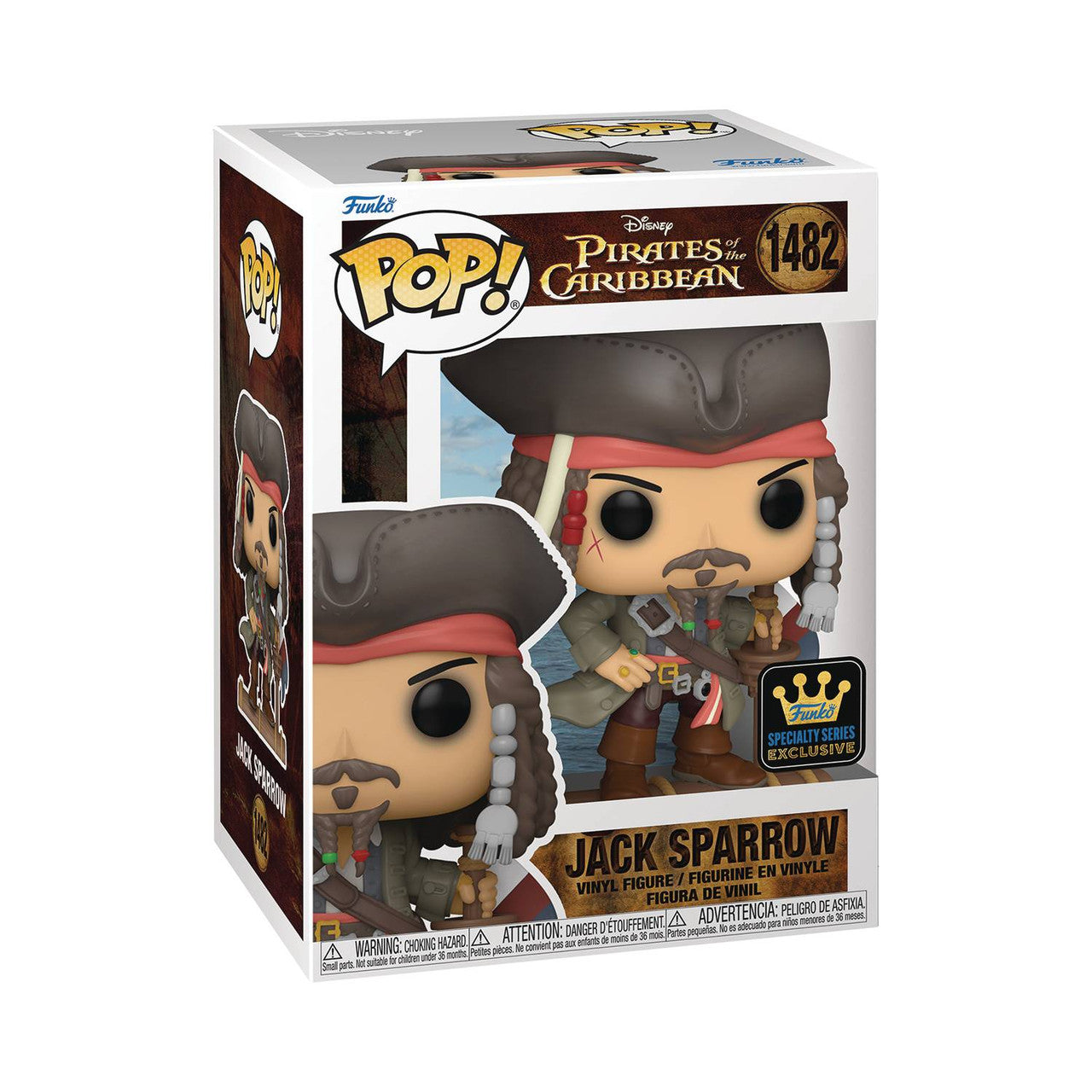 FU81940 Pirates of the Caribbean Jack Sparrow #1482