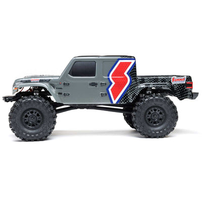 AXI-2324 1/24 SCX24 Summit Racing Jeep Gladiator 4X4 Rock Crawler RTR (Battery & Charger Included), Gray