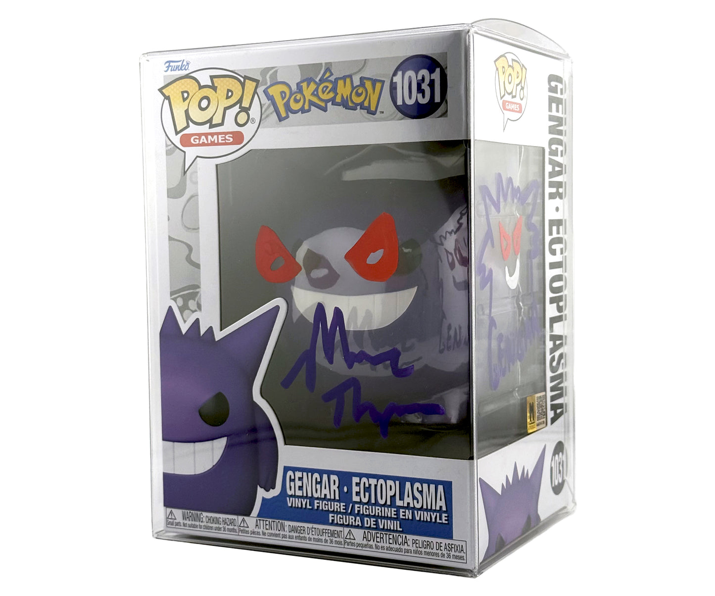 FU80311 Pokemon Gengar Ectoplasma Signed by: Marc Thompson