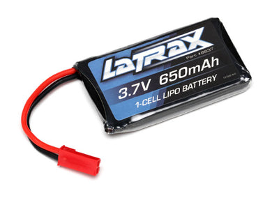 6637 650 mAh 3.7 Volt 1-Cell LiPo Battery