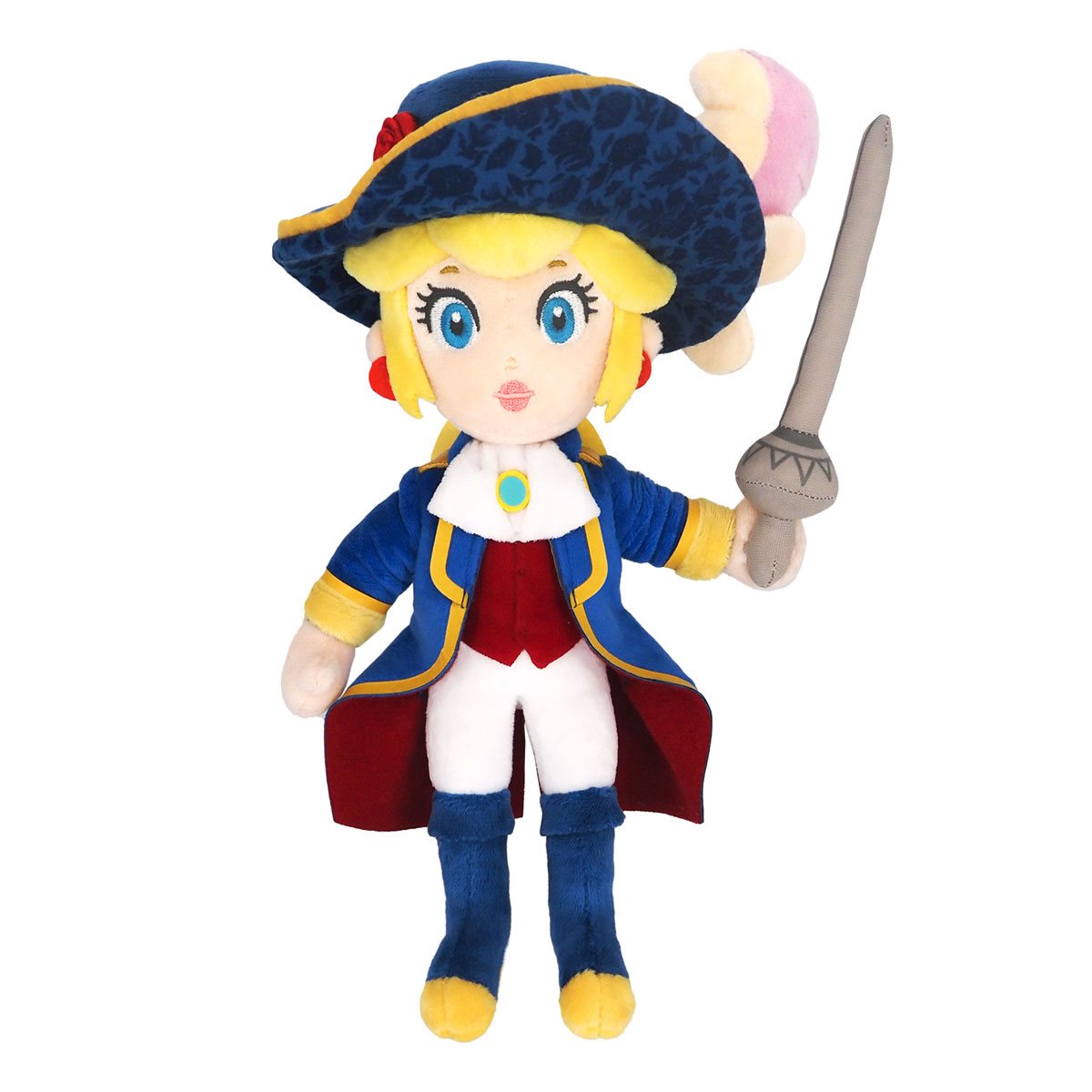 SAN1998 Princess Peach Showtime Sword Fighter Peach 10-Inch Plush