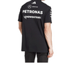 JW5391 Mercedes AMG Petronas Formula 1 2025 Men's Team Polo Shirt - Black -