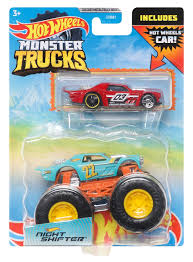 HWGRH81 1:64 Monster Trucks Totaled