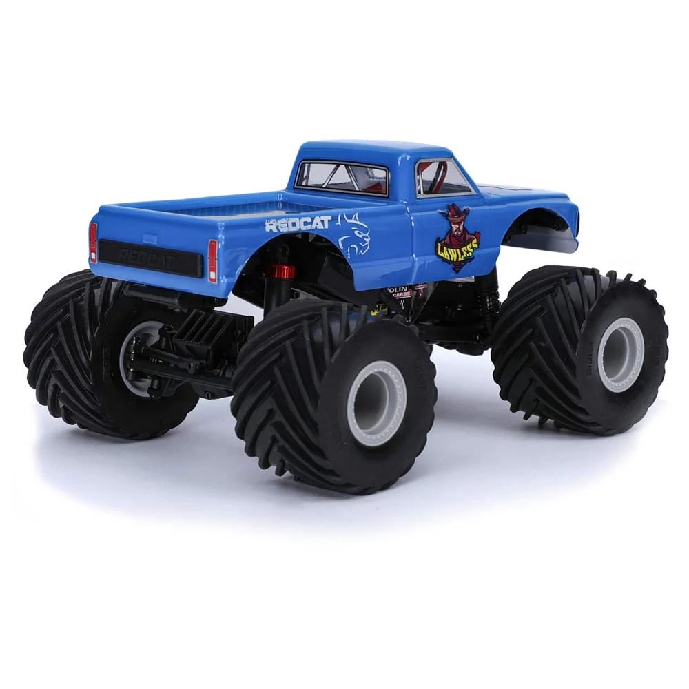 RER33539 Redcat MT-18 1/18 Brushed Electric 4WD Monster Truck - Blue
