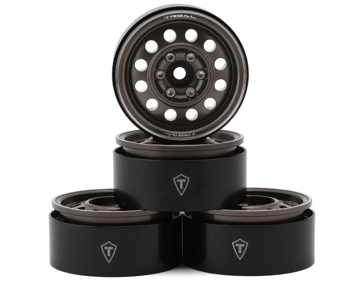 TLHTWHEEL-100 1.9 Wagon Beadlock - Gun Metal
