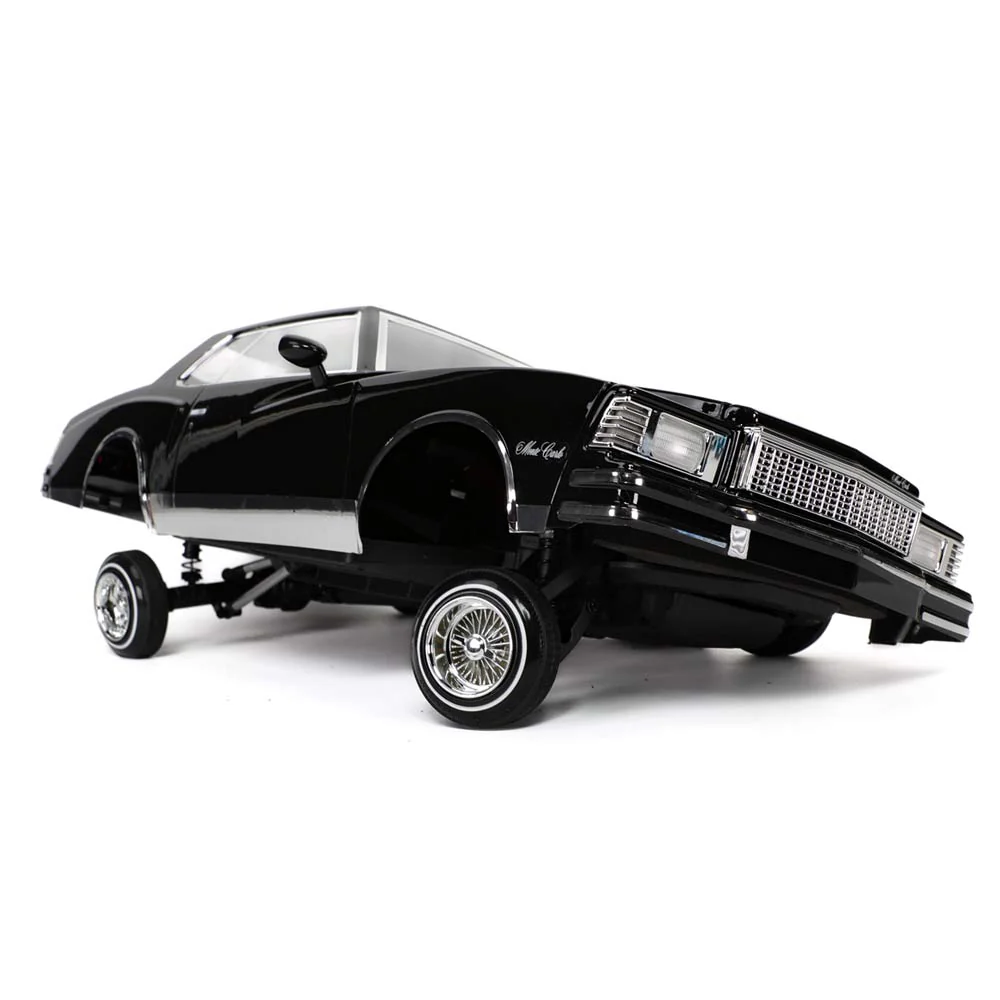 RER37998 Redcat 1979 Chevrolet Monte Carlo 1/10 RTR Lowrider-Black