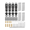 SCX24-198BK INJORA 36mm Big Bore Oil Shocks for 1/24 SCX24 FCX24M