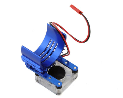 T8074BLUE Motor Heatsink 540 Size w/ Cooling Fan for Slash 2WD