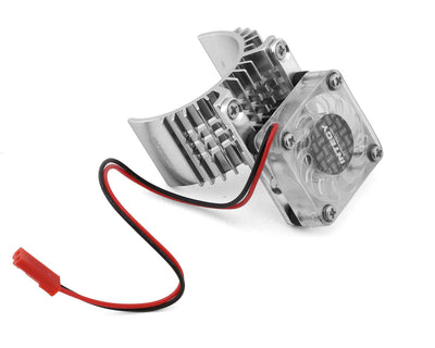 T8074SILVER Motor Heatsink 540 Size w/ Cooling Fan for Slash 2WD