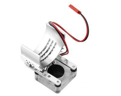 T8074SILVER Motor Heatsink 540 Size w/ Cooling Fan for Slash 2WD