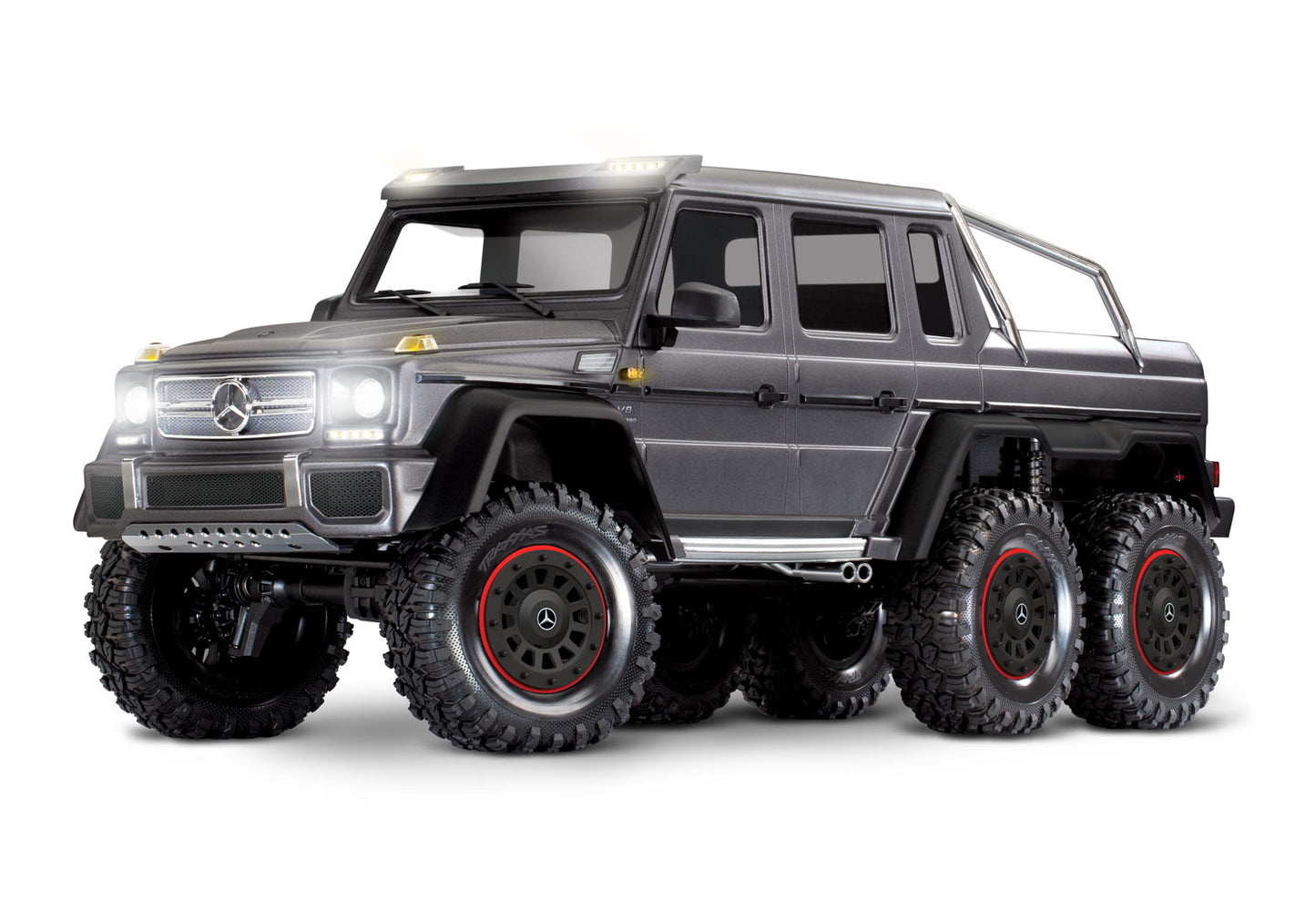 88296-4 TRX6 Mercedes-Benz G 63 AMG 6x6 1/10 Scale And Trail Crawler