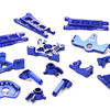 INTC8595BLUE Billet Machined T2 Conversion Kit For 1/10 Stampede 4x4 & Slash 4x4 (Non LCG)