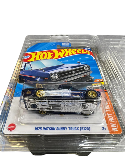 HWL2593-Super 1975 Datsun Sunny Truck (B120) - Super Treasure Hunt