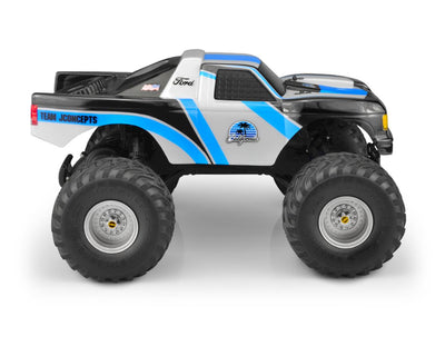 JCO0405 Stampede 1989 Ford F-150 "California" Monster Truck Body (Clear)
