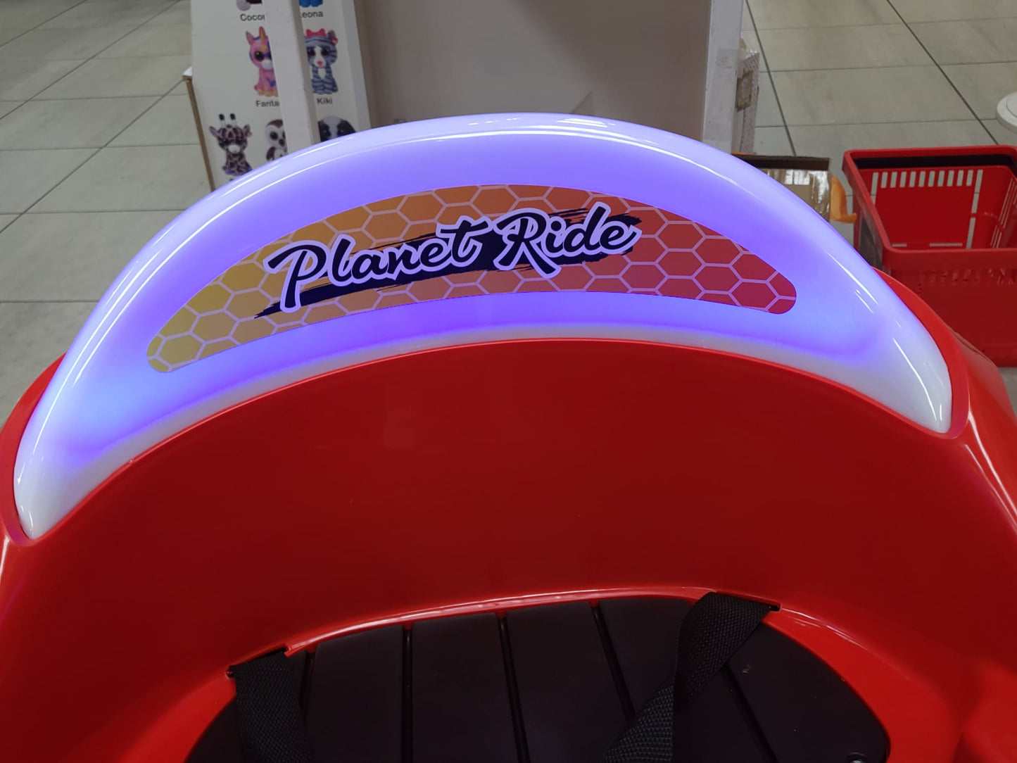 12V Bumper Cars Ride On  RED