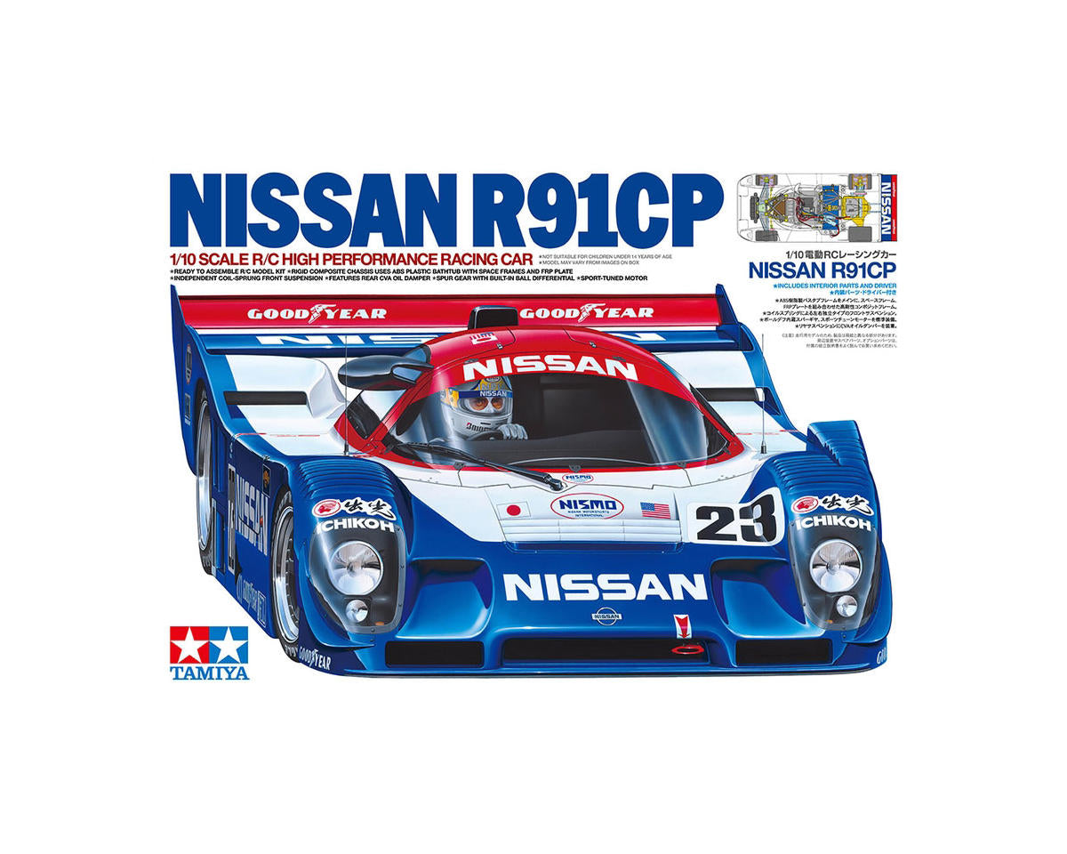 TAM47531 Tamiya Nissan R91CP Group-C 1/10 2WD Electric On-Road Touring Car Kit