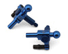 YEA-KYMR-004DB Yeah Racing Kyosho Mini-Z Aluminum Steering Knuckles (Blue) (2) (0 Camber)