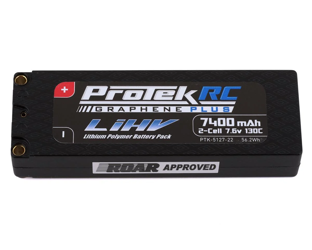 PTK512722 2S 130C Low IR Si-Graphene + HV LiPo Battery (7.6V/7400mAh)