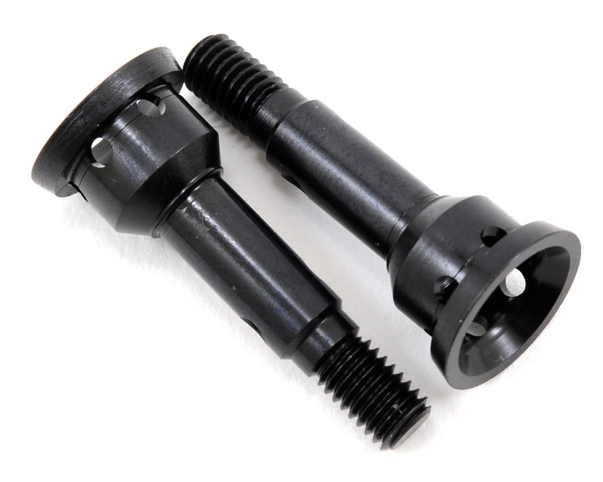 TKR5570B M5 Thread Hardened Steel Stub Axle Set (2)