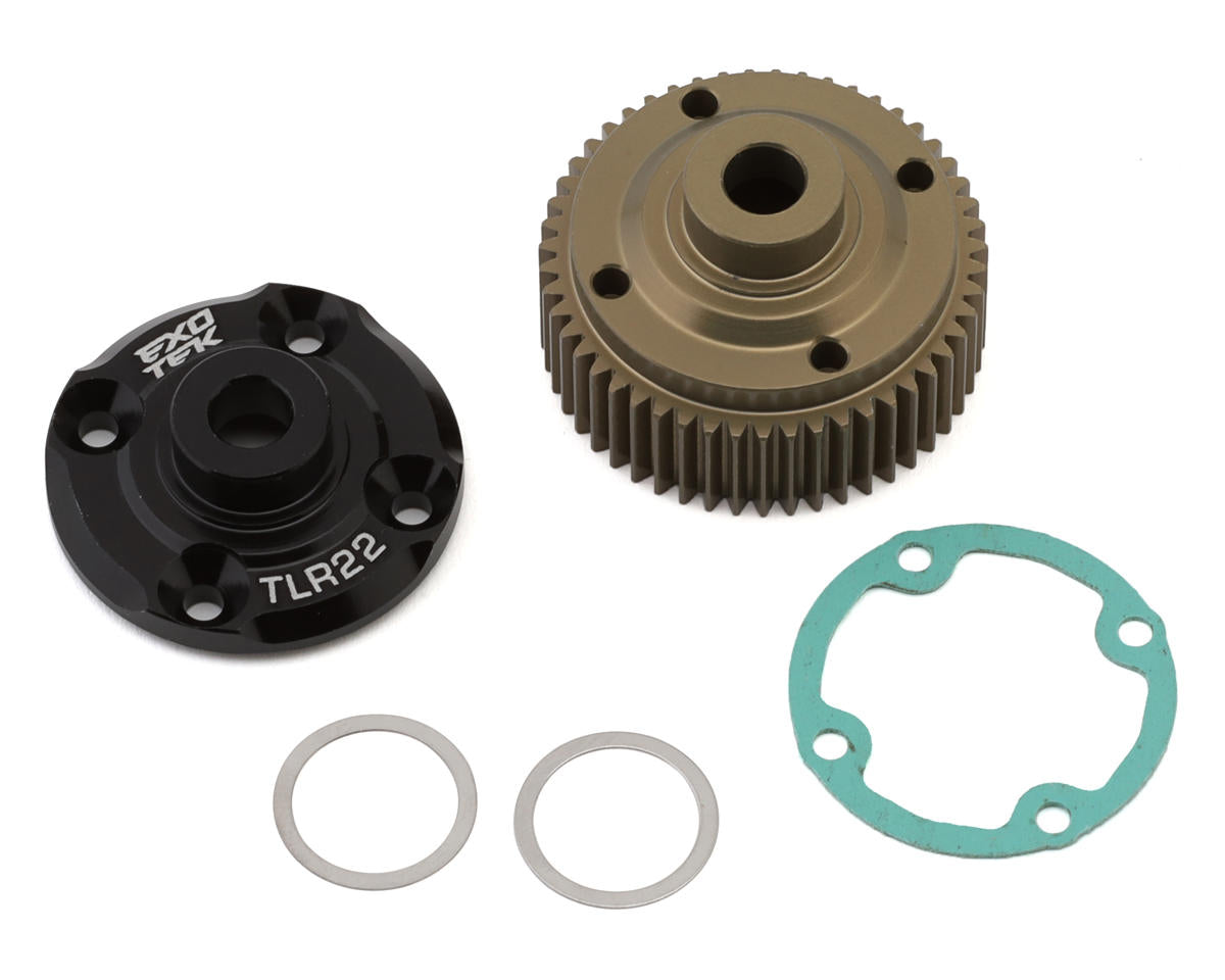 EXO2355 Exotek Losi® 22S Sprint 7075 Aluminum HD Differential Gear Set