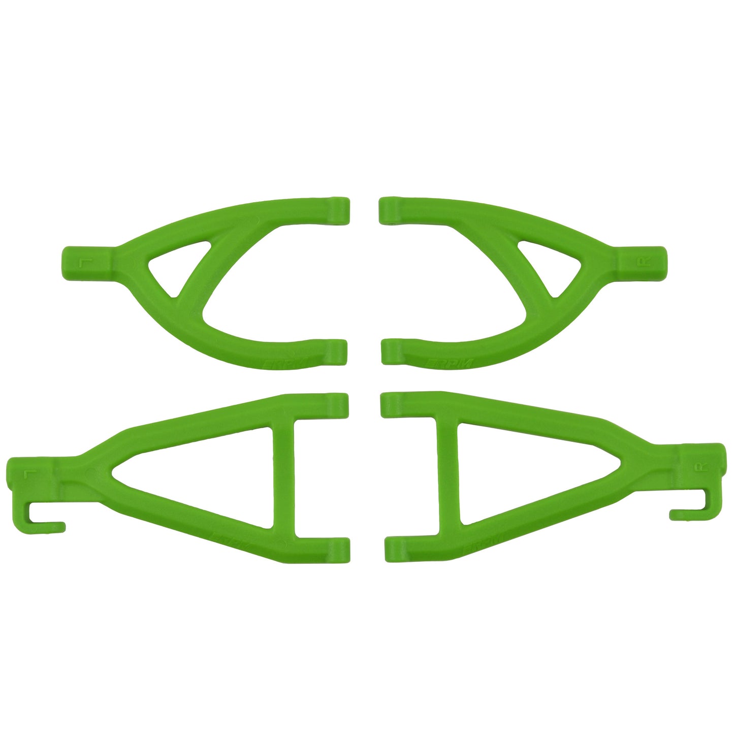 RPM80604 Rear Upper & Lower A-Arms for Traxxas 1/16 E-Revo (Green)