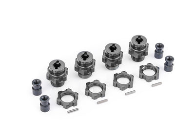 9086-GRAY 17 mm Aluminum Wheel Hubs