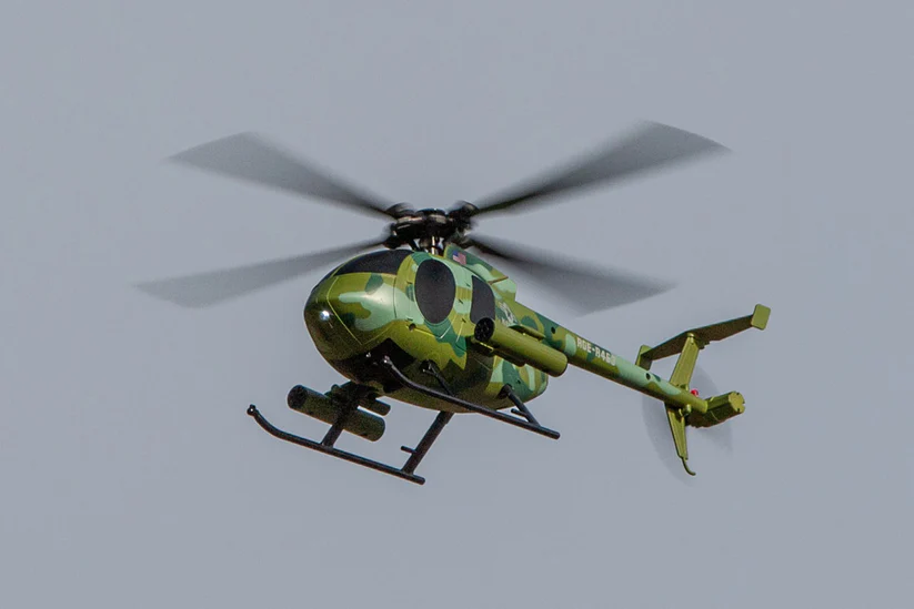 RGR6101 Hero-Copter Military, 4-Blade RTF Heli; Marines