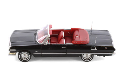 MJ22434LR-4D 1:24 Low Rider Chevy 1963 Impala SS BRW-BL-BRGY-BLK