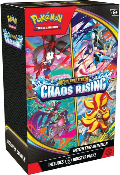 PKU10-10403-109 Pokemon Mega Evolution Chaos Rising Booster Bundle