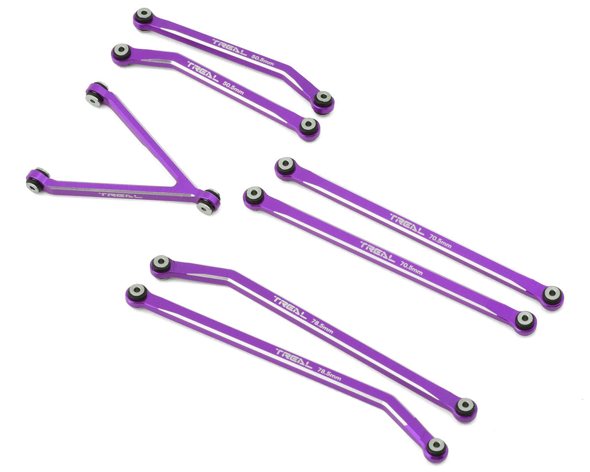 TLHTSCX24-107 SCX24 High Clear Link Gladiator Purple