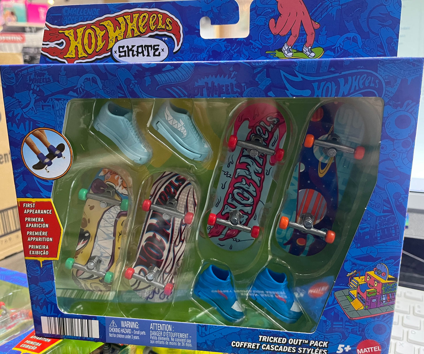 HWHGT84 Hot Wheels Skate Multi-Pack Tricked Out Pack