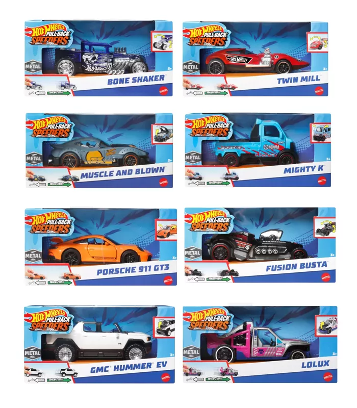 HWHPT04 Pull-Back Speeders