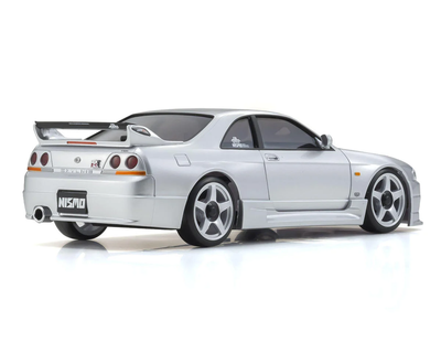 KYO32659S Kyosho MA-020 AWD Mini-Z ReadySet w/Nissan Skyline GT-R R33 Nismo Body (Spark Silver)