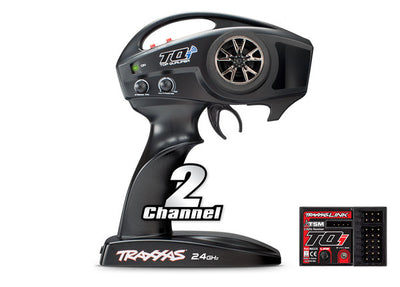6509A  TQi 2.4 GHz High Output radio system, 2-channel, Traxxas® Link enabled, TSM® (2-ch transmitter, 5-ch micro receiver)