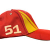 U2705 Scuderia Ferrari Hypercar Le Mans 2024 499P "51" Limited Edition Guidi Team Hat - Red