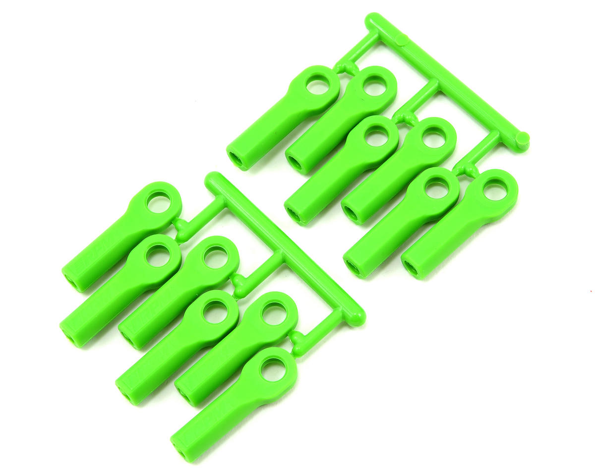 RPM80514 Long Turnbuckle Rod End Set for Traxxas Chassis (Green) (12)