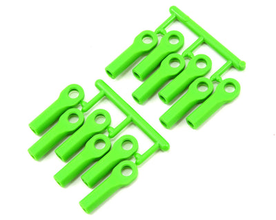 RPM80514 Long Turnbuckle Rod End Set for Traxxas Chassis (Green) (12)