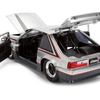 Jada 38347 1:24 1989 Ford Mustang GT Hurst Eibach – Silver – Autoworks