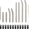 MEUS Racing SCX24 Gladiator High Clearance Links Set for Axial 1/24 RC Crawler (Titanium)